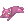 Pink Drooping Cat