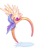 Costume Valkyrie Feather Band