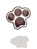 Cat Paw Hairpin