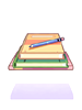 Book Pile Hat